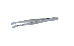 PZ 001 Tweezers, The stainless-steel forceps with smooth angled jaws (104 mm long) are excellent for handling membrane filters. 10477602