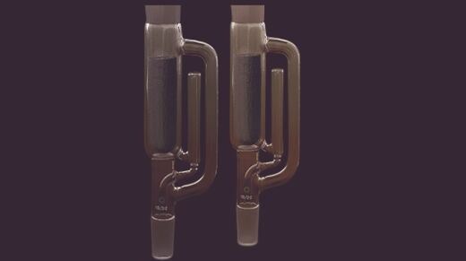 Quartz Extraction Thimble for Emission Testing, tapered, 25 × 90 mm (10 pcs)  2812-259