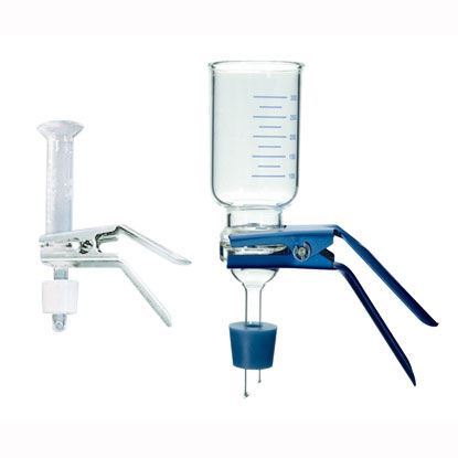 Vacuum-Type Glass Membrane Holder, stainless steel support, 25 mm, 25 ml volume, membrane filter accessories 1960-052
