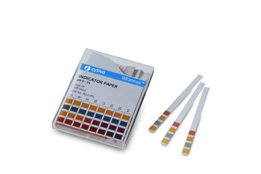 Integral Comparison Strip, 3.8 to 5.5 range, 11 × 100 mm, pH indicators and test papers 2627-990