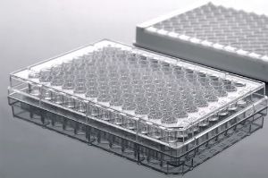 Picture of 0.36 mL 96-Well Deep Well Plate, V-Bottom,  Round Well, Non-Sterile, 10/pk, 50/cs 500101