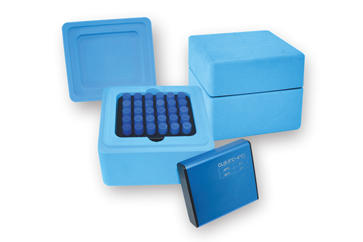 Freezing Box Accessories, 96 Wells PCR Tubes/Plate Holder Block, 1/pk, 1/cs 200907