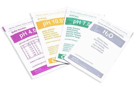 Picture of Set REFILL pack for PC 1x20 SACHET 25ml (5 x pH 4.01/7.01/EC 1413 µS/cm + 3 x H2O + 2 x Storage 10ml) 51102263