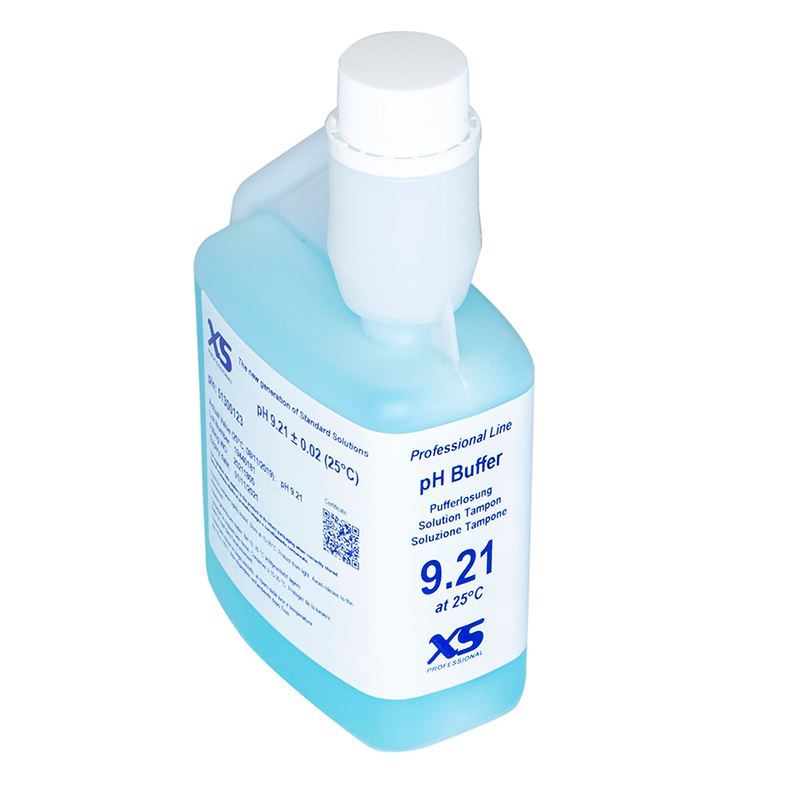 XS Professional 1X250ml  pH 9.21 ±0.02@25°C, with DAkkS Certificate 51300023