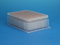 350µL Glass Conical Pulled Point Insert with Flange, 6x32mm, for 96-Well Plates- 4035FT-632 