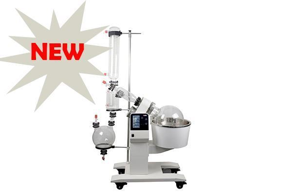 Glassware including condenser + 20L evaporating flask + 10L receiving flask, for RE200-Pro Rotary Evaporator  18203071+12100595
