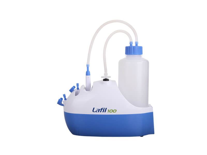 New Lafil 100, Portable Suction System with 1L PP waste bottle, AC100-240V adaptor, EU plug 197100-02