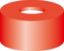 Picture of Snap ring cl., N11,PE(soft), l. blue,hole,Sil w./Polyimide or.,1.0,fluorine-free  702403