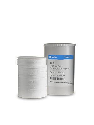 Grade GF 9 Filter with Inorganic Binder, 90 mm circle (100 pcs) 10370205