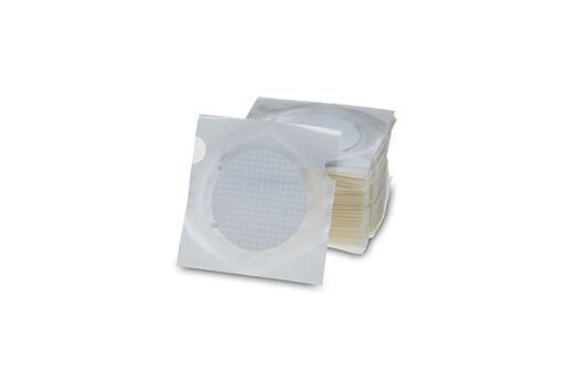 ME27 (Mixed Cellulose Ester) Membrane Circle, white, 50 mm 0.8 µm, 3.1 mm black grid, sterile, for Membrane-Butler  400/PK 10408915