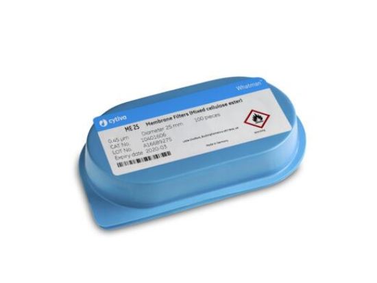 Picture of Mixed Cellulose Ester Circle WME Range, gridded, white/black grid 3.1 mm, 0.45 µm pore size, 47 mm, 100/PK 7141-004