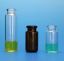 Picture of 20mL Amber Headspace Vial, 23x75mm (for CTC PAL, Perkin Elmer), Beveled Bottom, 20mm Beveled Crimp Top 32020A-2375A(100)