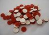 Picture of 13mm x 0.060" Red PTFE/Silicone Septa 606050-13(100)