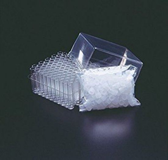 Picture of 1.0mL Clear 8x40mm Shell Vial & 8mm Starburst Plug Convenience Pack (P/N 4100-840 and 5400SB-08) 9800-840XS(100)