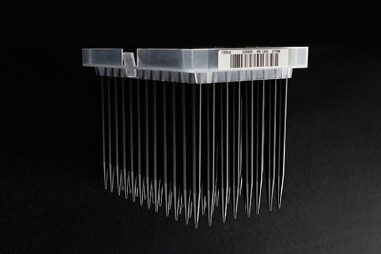 Picture of 300 μl Robotic Filter Tips for Hamilton, Conductive, with Barcode，Sterile, 96/pk, 2304/cs, 345113