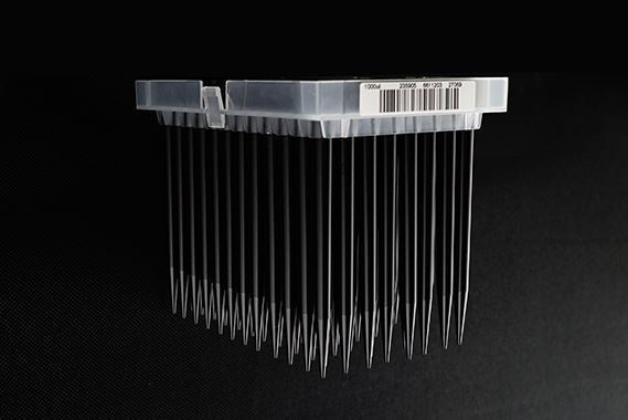 1000 μl Robotic Filter Tiprs for Hamilton, Conductive, with Barcode, Black, Sterile, Blister Packed, 96/pk, 2304/cs, 345213