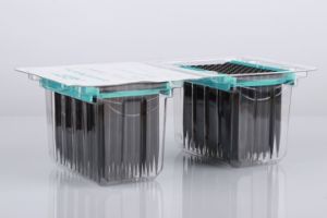 Picture of 1000 μl Robotic Filter Tips for Tecan, Conductive, Sterile,96 blister/box, 4800/cs 332216