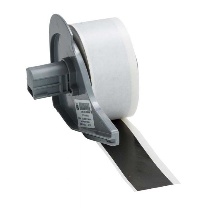 BMP71 B-595 Indoor/Outdoor Vinyl Tape 25.4mm x 15.24m Black, (was 142341), 173287