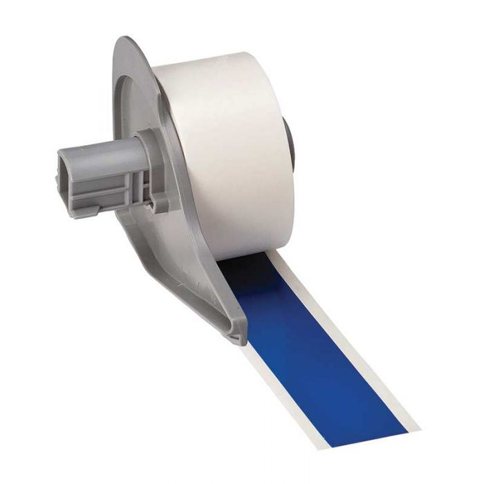 BMP71 B-595 Indoor/Outdoor Vinyl Tape 25.4mm x 15.24m Blue, (was 142342), 173286
