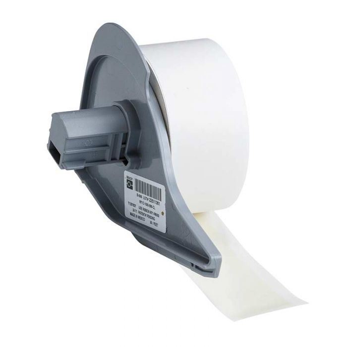 BMP71 B-595 Indoor/Outdoor Vinyl Tape 25.4mm x 15.24m Clear,( was 142344), 173284