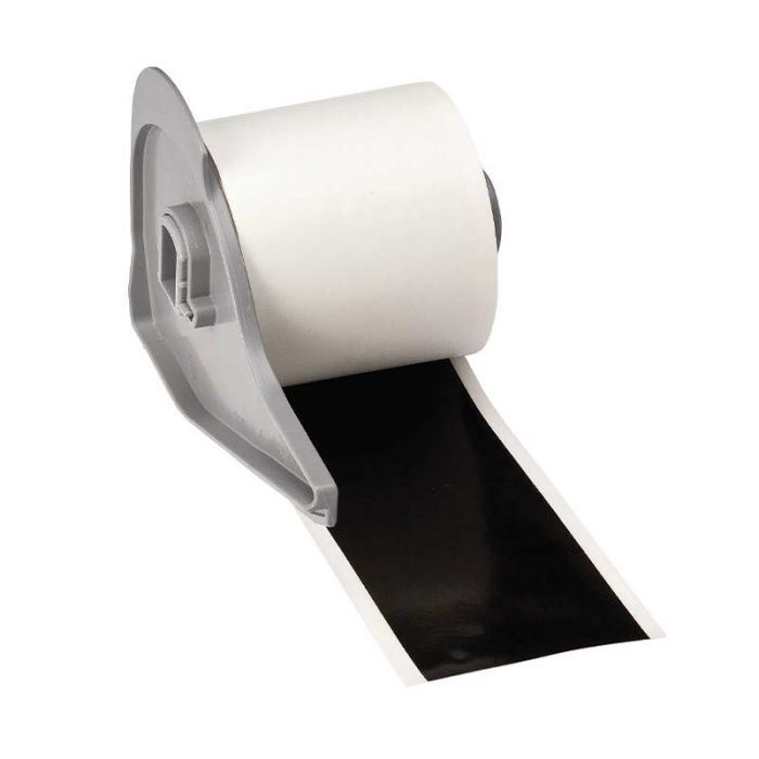 BMP71 B-595 Indoor/Outdoor Vinyl Tape 50.8mm x 15.24m Black, ( was 142353) 173256