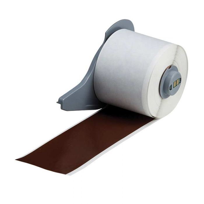 BMP71 B-595 Indoor/Outdoor Vinyl Tape 50.8mm x 15.24m Brown, (was 142355), 173254