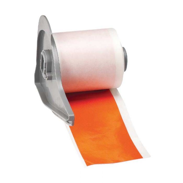 BMP71 B-595 Indoor/Outdoor Vinyl Tape 50.8mm x 15.24m Orange, (was 142360), 173247