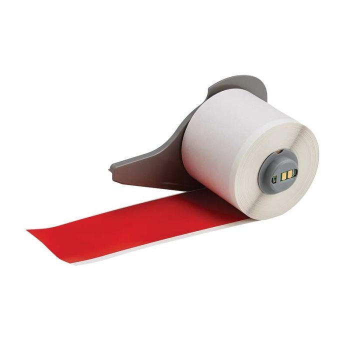 BMP71 B-595 Indoor/Outdoor Vinyl Tape 50.8mm x 15.24m Red,( was 142362)  173244