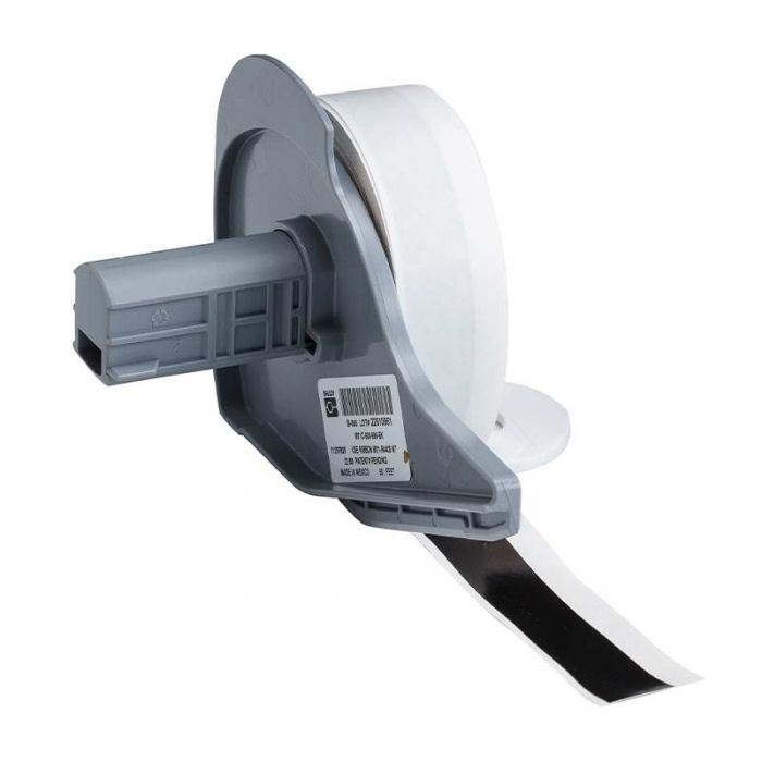 BMP71 B-595 Indoor/Outdoor Vinyl Tape 12.7mm x 15.24m Black, (was 142365), 173220
