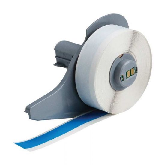 Picture of BMP71 B-595 Indoor/Outdoor Vinyl Tape 12.7mm x 15.24m Light Blue, ( was 142379) 173213