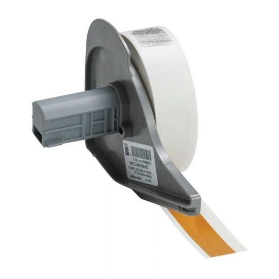 Picture of BMP71 B-595 Indoor/Outdoor Vinyl Tape 12.7mm x 15.24m Ochre, ( was 142385) 173212