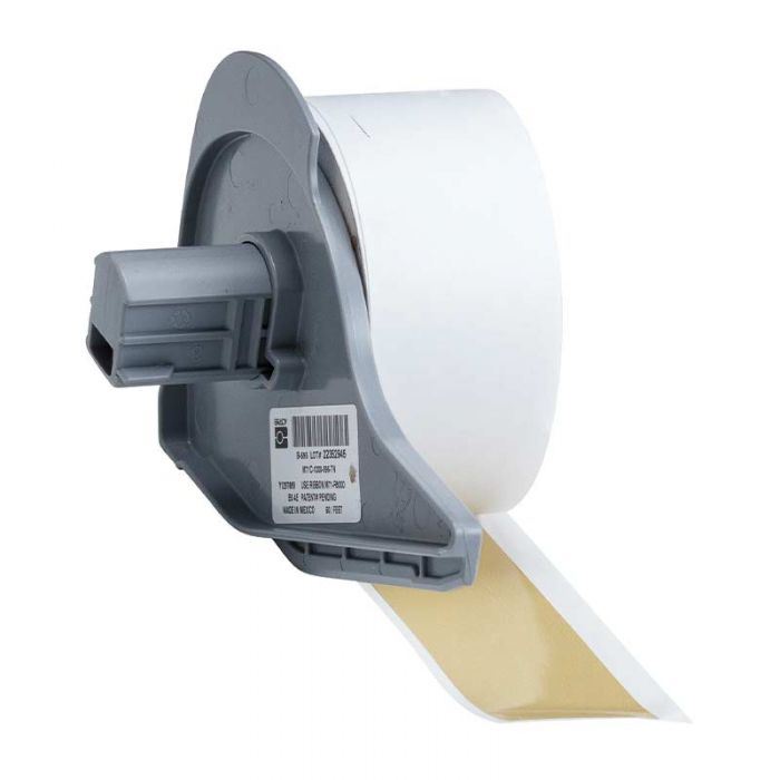 BMP71 B-595 Indoor/Outdoor Vinyl Tape 25.4mm x 15.24m Tan, ( was 142390) 173273