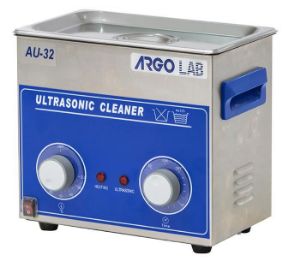 Picture of AU-32 Analogic ultrasonic cleaner, max capacity 3,2 L, Temperature range to 80°C, Timer 1-50 min, 41300403