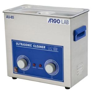 Picture of AU-65 Analogic ultrasonic cleaner, max capacity 6,5 L, Temperature range to 80°C, Timer 1-50 min, 41300413