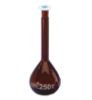 Picture of Volumetric Flask, amber glass, VOLAC FORTUNA, 250 ml, with TS 14/23, DE-M, US258/AM/WAC/I/2