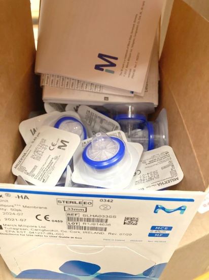 Picture of MCE Membrane Filter 0.45um 33mm sterile SF, SLHA033SS