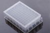 Picture of 2.0 mL 96 Well Deep Well Plate, V-Bottom, Square Well, Sterile, 5/pk, 50/cs 503501