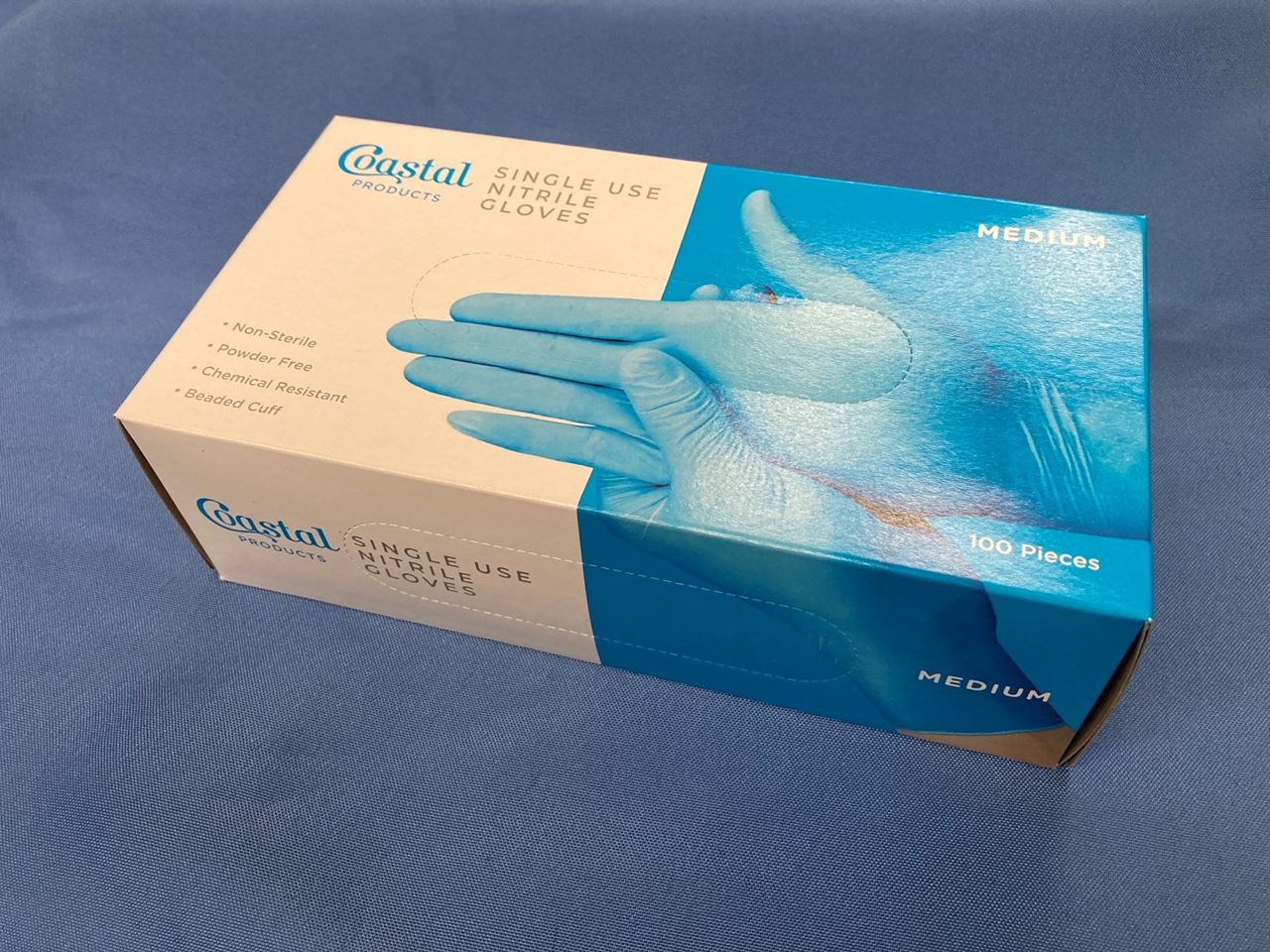 Nitrile Gloves Large , pack100 x 10, (was N332PF-L-CP(10) ), N332PF-L-CP