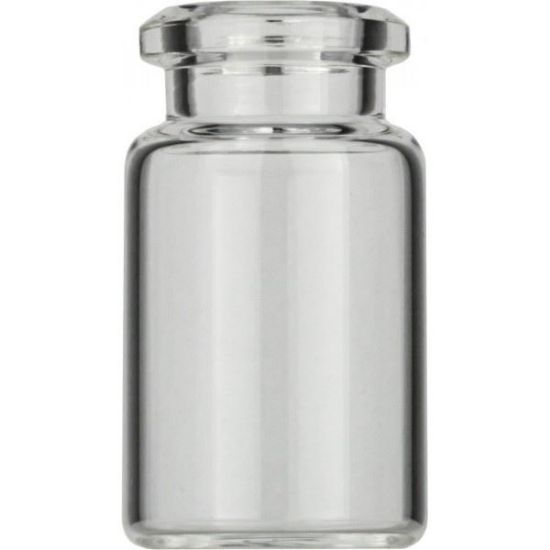 Picture of Crimp neck vial, N 20, 21.7x38.25 mm, 5.0 mL, flat bottom, beveled neck, clear 702020