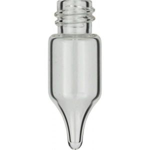 Picture of Screw neck vial, N 8, 11.6x32.0 mm, 1.1 mL, conical, clear 702860 