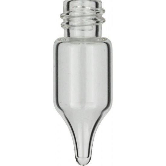 Picture of Screw neck vial, N 8, 11.6x32.0 mm, 1.1 mL, conical, clear 702860 