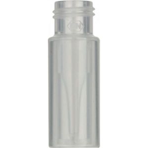 Picture of Screw neck vial, N 9, 11.6x32.0 mm, PP tr., w. intergr. 0.2 mL con. glass insert  702135