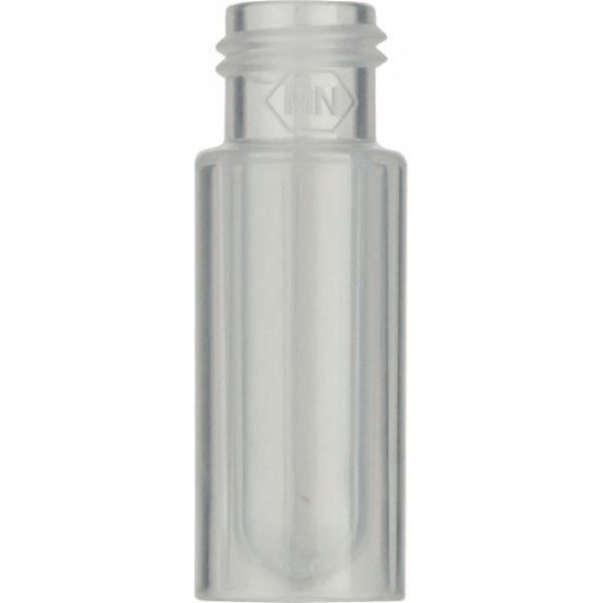 Picture of Screw neck vial, N 9, 11.6x32.0 mm, 0.7 mL, round bottom insert, PP tr.  702010