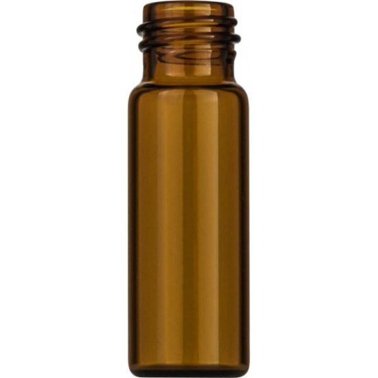 Picture of Screw neck vial, N 13, 14.75x45.0 mm, 4.0 mL, flat bottom, amber  702973