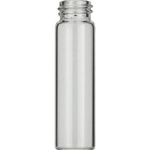 Picture of Screw neck vial, N 15, 16.6x61.0 mm, 8.0 mL, flat bottom, clear 702096 