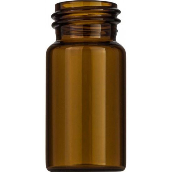 Picture of Screw neck vial, N 24, 27.5x57.0 mm, 20.0 mL, flat bottom, amber 702022 