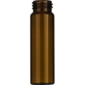 Picture of Screw neck vial, N 24, 27.5x95.0 mm, 40.0 mL, flat bottom, amber  702024 