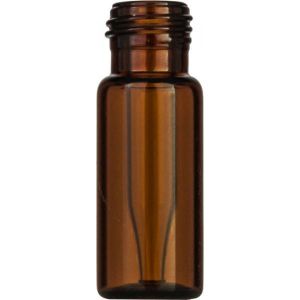 Picture of Screw neck vial, N 9, 11.6x32.0 mm, amber, with integr. 0.2 mL insert  702008