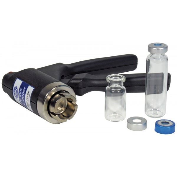Crimping tool for 20 mm aluminum caps, manual, ergonomic  735220