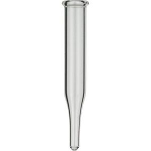 Picture of Micro-insert, N 13, 6.0x40.0 mm, 0.3 mL, conical, spring 702974 req., clear 702972 